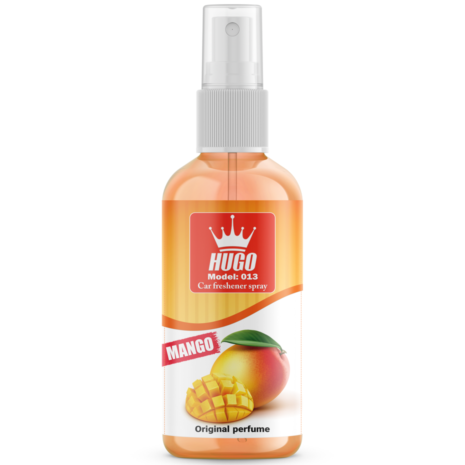  Hugo car freshener spray mango scent model 013 volume 50 ml 