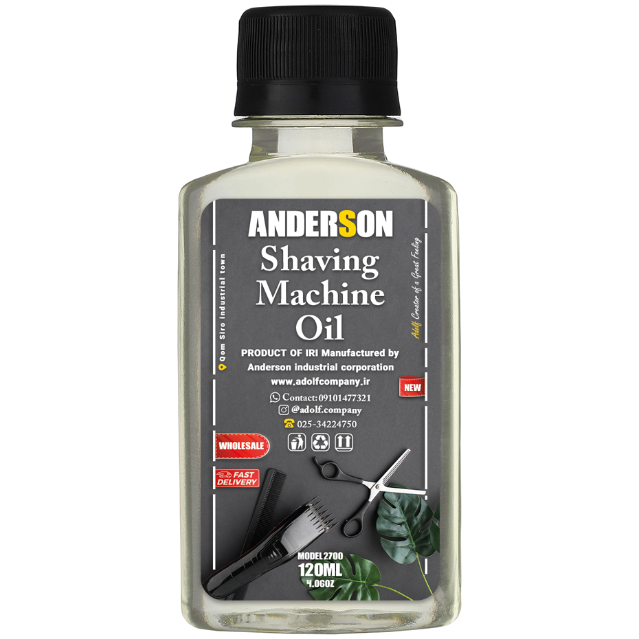  Wholesale sale of Anderson shaver oil, model 2700, volume 120 ml 