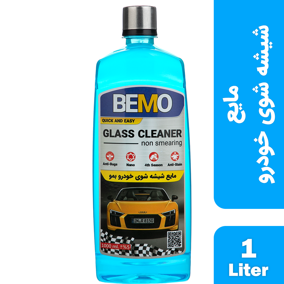  مایع شیشه شوی خودرو بمو مدل STE1 حجم 1 لیتر 