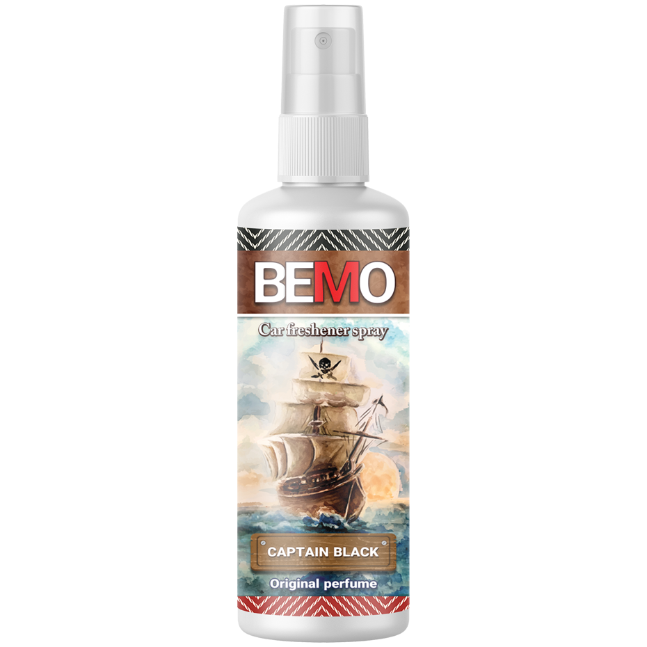  Bemo car air freshener spray CAPTAIN BLACK model volume 50 ml 