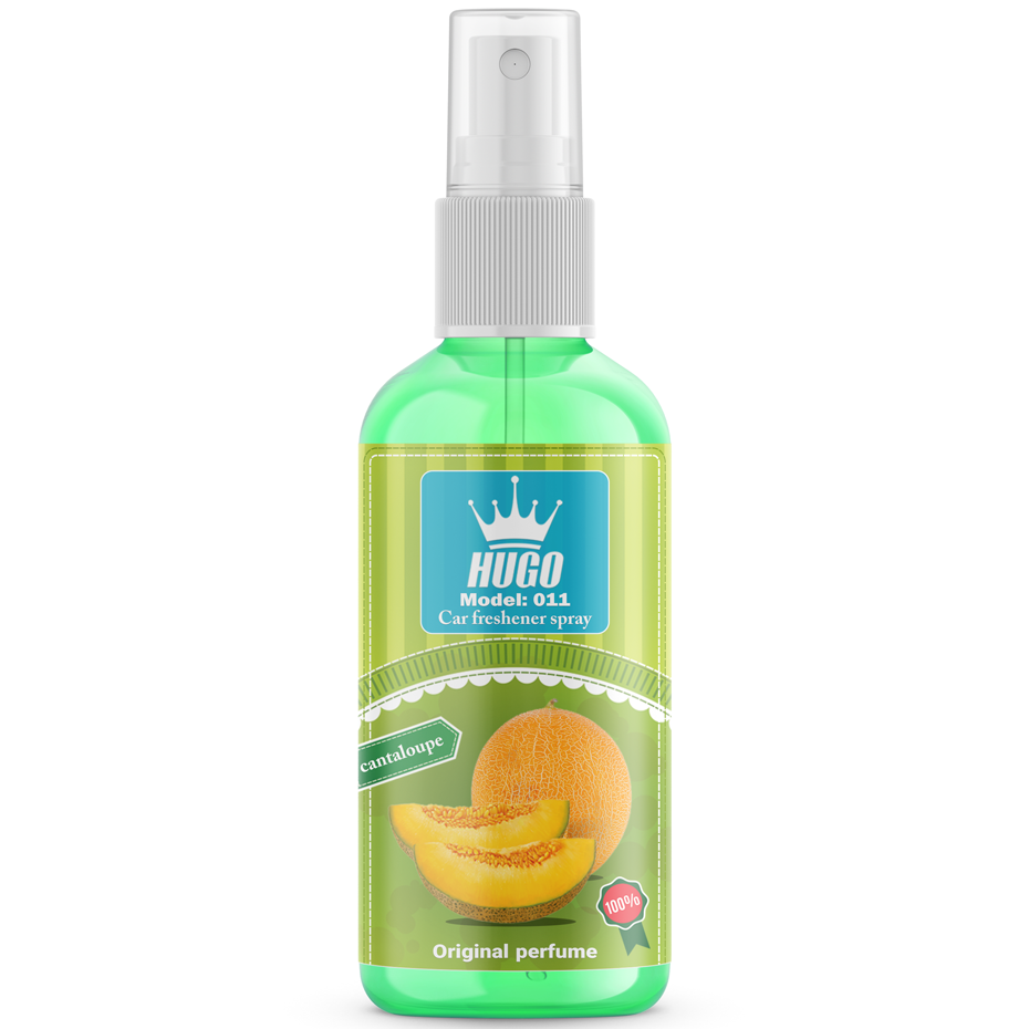  Hugo car air freshener cantaloupe scent model 011 volume 50 ml 