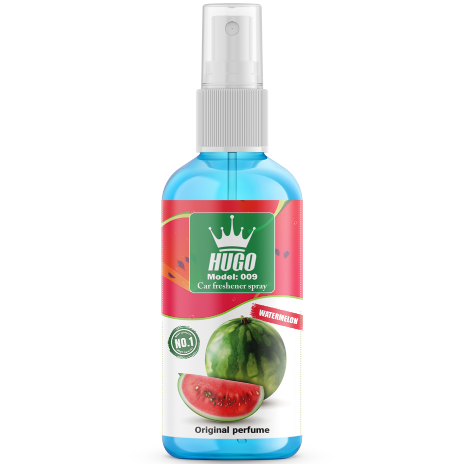  Hugo car air freshener spray watermelon scent model 009 volume 50 ml 