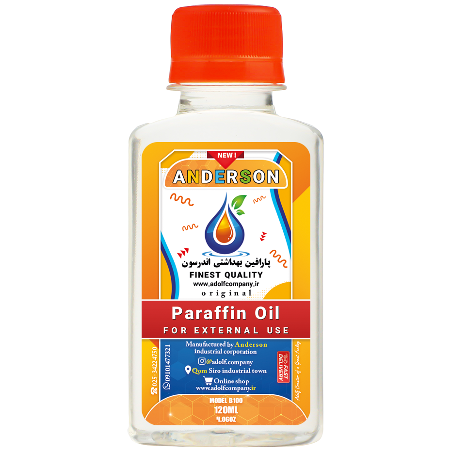  Paraffin sanitary liquid Anderson model B100 volume 120 ml 
