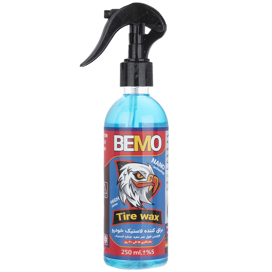  Wholesale sale of Bemo car tire polishing spray, model BTW1, volume 250 ml 