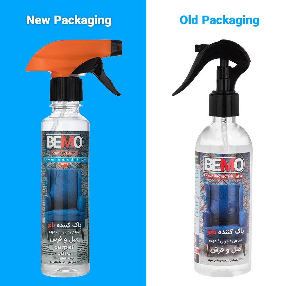  Bemo model FAN2 carpet and sofa cleaning spray 